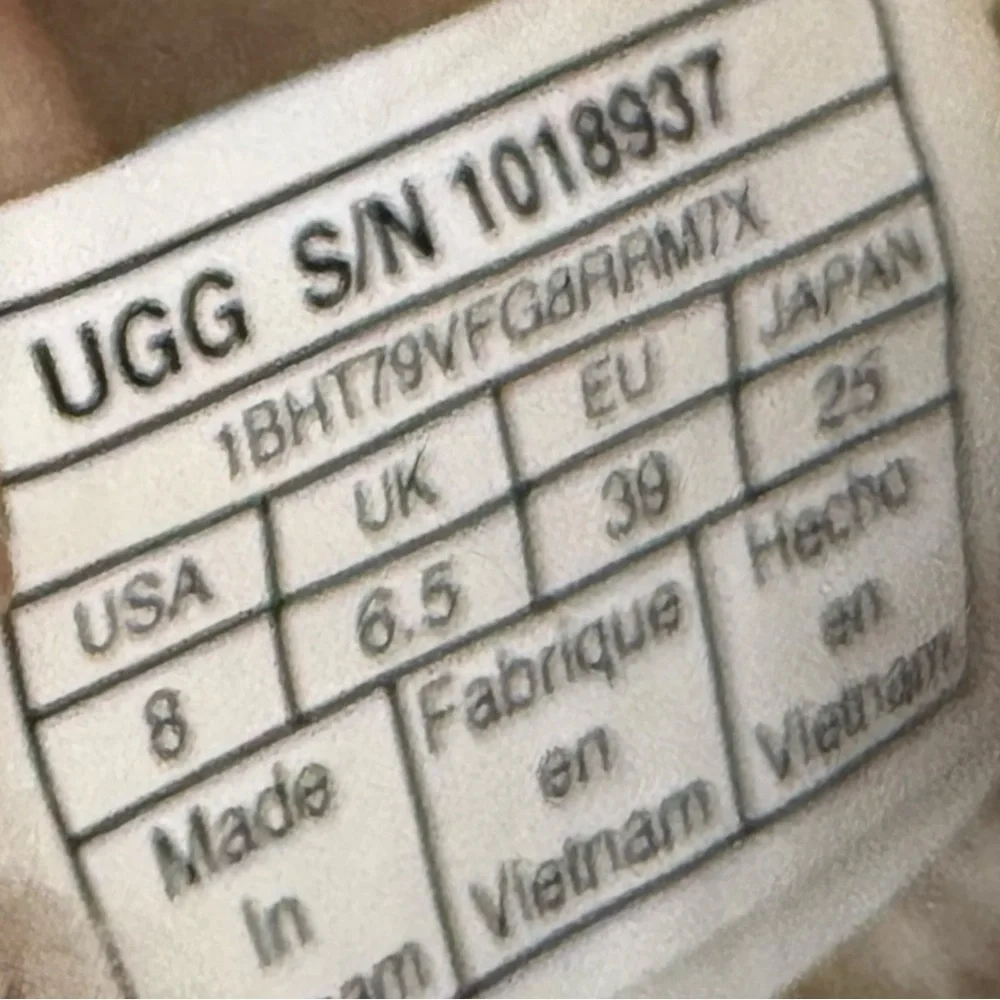 Ugg Kasen Chestnut Knee High Tall Heeled Boots Sz 8 block heel pull on - Picture 15 of 16